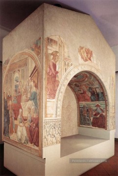 Sanctuaire de la Visitation Benozzo Gozzoli Peinture à l'huile